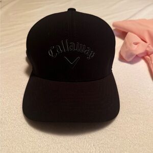 Callaway Black Golf Hat with Logo